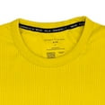 thumbnail image 2 of Shaquille O'Neal XLG Mens Big & Tall Yellow Ribbed Short Sleeve T-Shirt LT, 2 of 4