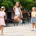 thumbnail image 4 of Skipping Ropes Kids, Jump Rope for Kids with Wooden Handle Adjustable Cotton Braided Jumping Ropes, 4 of 5