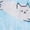 Blue Cat, variant on Full Body Oversized Blanket Hoodie Sweatshirt, Extra Long Wearable Fleece Pullover, Gift for Adult Men Women Wife Girlfriend