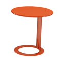 thumbnail image 2 of Tnarru Small End Table Sofa Bedside Coffee Table Multifunction with Base Modern for Dorm Sofa Couch Chair Patio Bathroom Home Office Orange, 2 of 8