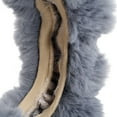 thumbnail image 5 of Unique Bargains Universal Winter Warm Faux Fur Car Steering Wheel Cover with Handbrake Cover Gear Shift Cover Set Gray, 5 of 5