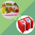thumbnail image 3 of 2X Organizador de Bandeja de Pintura de Diamante de 16 Ranuras Bandeja de Diamantes Organizador de Kits Rojo, 3 of 8