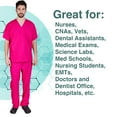 thumbnail image 3 of M&M SCRUBS Unisex Solid Scrub Set, Women Medical Uniforms 102, 3 of 6