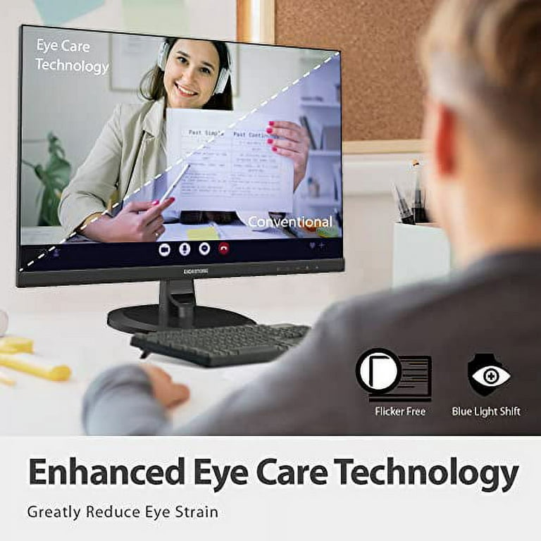 Gigastone 23.8 inch IPS Computer Monitor, FHD 1080p 75Hz PC 
