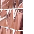 thumbnail image 6 of Balsa Circle Metallic Rose Gold Rectangle 6 feet Foil Tassels Fringe Backdrop Curtains Party, 6 of 8