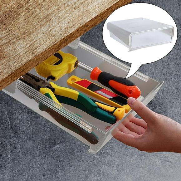 Organizador de Cajón Cola soporte de bandeja de lápiz de autobolígrafo para escritorio blanco grande