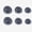 Blue, variant on 3 Pairs Soft Silicone Earcups Suitable for JBL LIVE PRO2/Free2 Earbud Covers,Replacement S/M/L Sizes Earcups for Free2 Ear Caps Bluetooth Headset Accessories