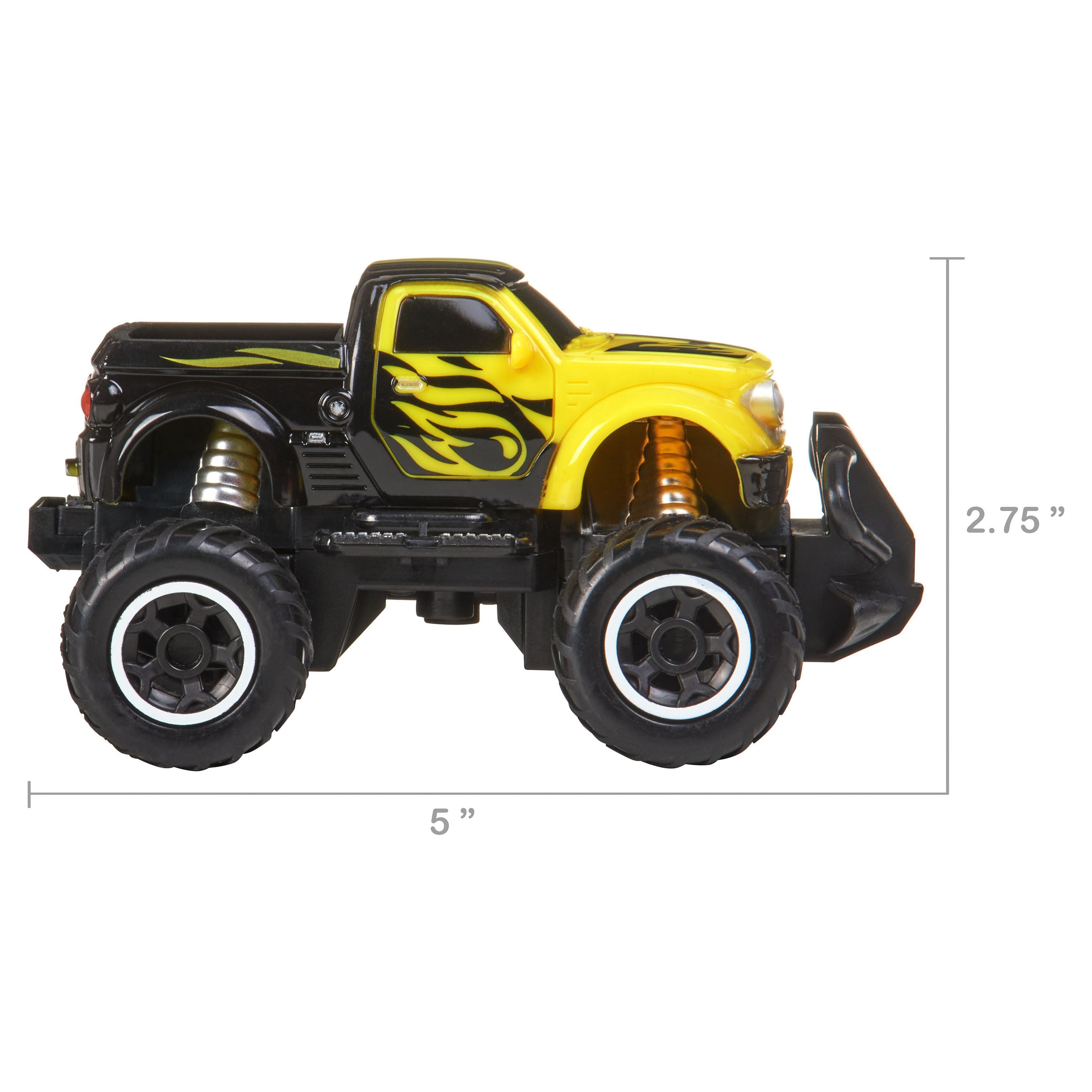Adventure Force Racer Yellow RC Mini Truck