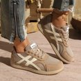 thumbnail image 2 of YOUYEDIAN Sneakers for Women Fashion Platform Round Toe Mesh Knit Slip On Sneakers Sport Breathable Versatile Comfy Strap Casual Skate Shoes, 2 of 5