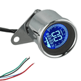 thumbnail image 3 of Motorcycle Meter Speedometer Digital Odometer Night Light 12V Digital Speedometer Tachometer Motorcycle Accessories,B, 3 of 5