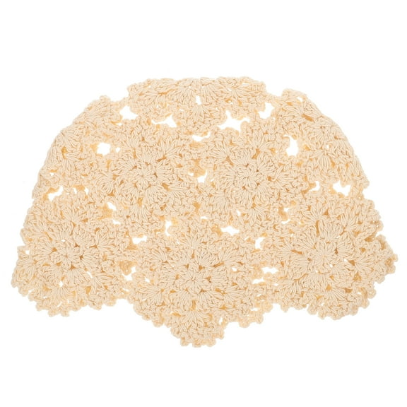 Crochet Knitted Beanie Hat Handmade Cotton Summer Hat for Women