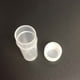 thumbnail image 4 of Inteprter 100 Uds. Contenedor de botella de plástico PP accesorio esencial en frascos de tubo de ensayo de botella vacía de laboratorio Almacenamiento y organización del hogar, 4 of 6