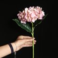 thumbnail image 1 of SDNall Artificial Flower Hydrangea Fake Silk Flower Home Wedding Party Floral Decor, 1 of 6