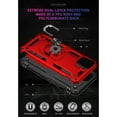 thumbnail image 3 of Entronix Heavy Duty Case Designed for iPhone 14 Plus, Rotating Ring Protective Cover, Red, 3 of 7