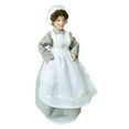 thumbnail image 4 of Paquete de 2 muñecas miniatura 1/12, modelo de hombros y piernas móviles, regalos de cumpleaño Zulema Muñecas de porcelana de casa de muñecas, 4 of 8