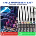 thumbnail image 3 of Cables XLR Heams Professional, paquete de 6 unidades, 1,8 m, macho a hembra, 3 of 6