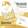 thumbnail image 4 of Mascarilla facial Nature Republic Ginseng Gold Silk Hydrogel 34,5 g x4, 4 of 7