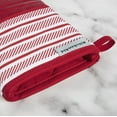 thumbnail image 4 of KitchenAid Albany Oven Mitt 2-Pack Set, Passion Red, 7"x13", 4 of 5