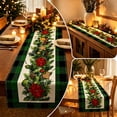 thumbnail image 2 of Virelaxpo Christmas Printed Table Runner Holiday Dining Table Decor for Family Dinner Party, 2 of 7