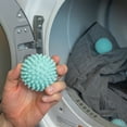thumbnail image 2 of S&T INC. Reusable Laundry Dryer Balls, Soften and Fluff Laundry, Blue, 2.5 in, 6 Pack, 2 of 6