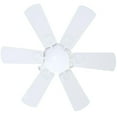 thumbnail image 4 of Hampton Bay Minuet III 36 in. Indoor White Ceiling Fan with Light Kit AG806C-WH, 4 of 4