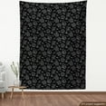 thumbnail image 3 of Ambesonne Botanical Fabric by the Yard Upholstery, Hand Drawn Garden Nature, 10 Yards, Charcoal Grey and White, 3 of 4
