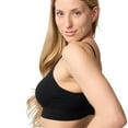 thumbnail image 4 of Coobie Scoopneck Cami Bra with Back Closure 9172,Black,One Size, 4 of 8
