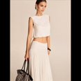 thumbnail image 4 of Vestido Maxi Plisado Fluido para Mujer, Vestido Maxi de Cintura Alta, Vestido Maxi de Fantasía XL, 4 of 10