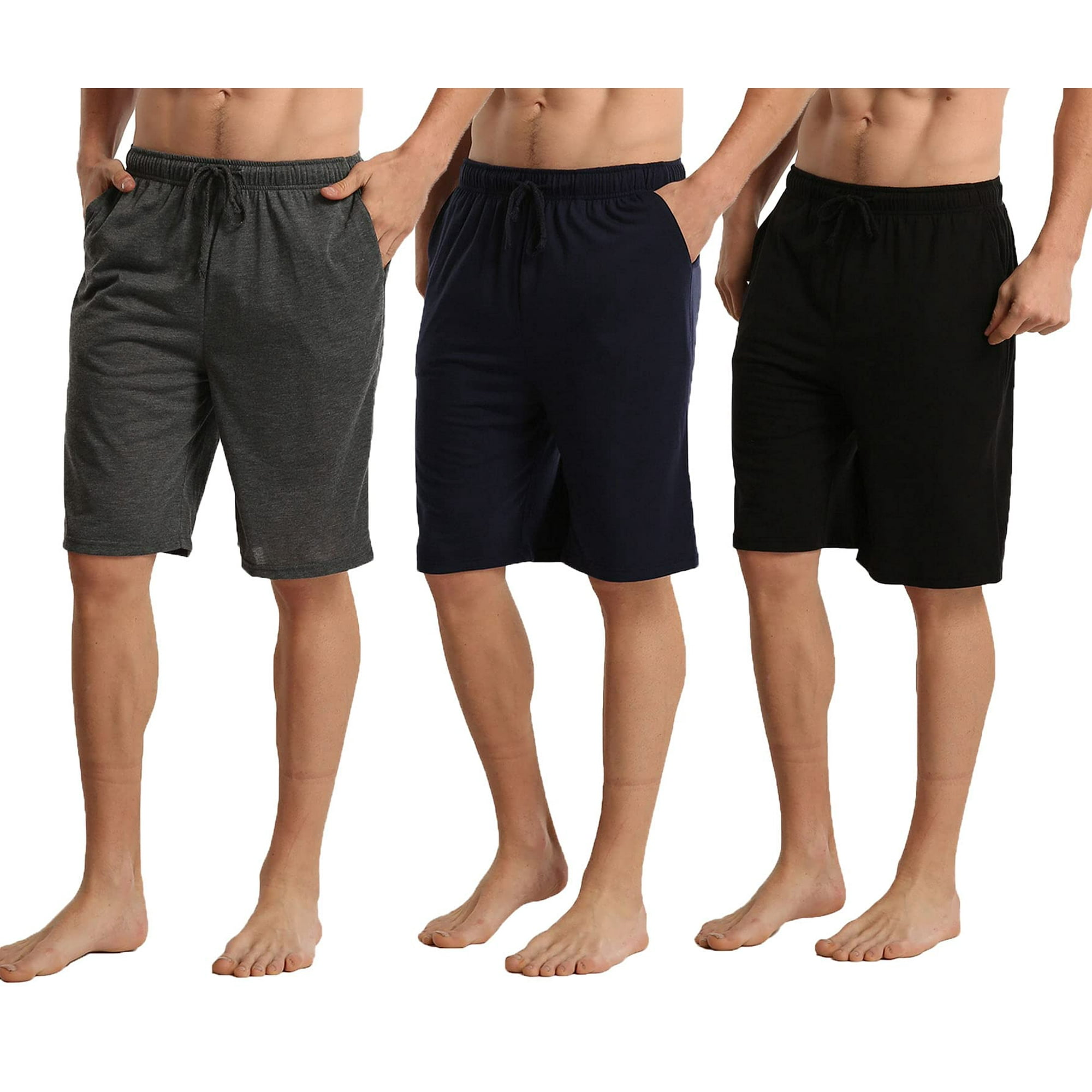 Jersey lounge shorts mens sale