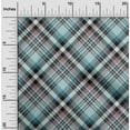 thumbnail image 2 of oneOoneViscoseJerseySkyBlueFabricCheckDressMaterialFabricPrintFabricByTheYard60InchWide, 2 of 4