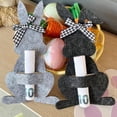 thumbnail image 4 of 8 Pcs Easter Bunny Money Holder for Cash, Easter Gifts, Bunny Money Card Holder, Cute Basket Stuffers Decoration for Holiday Party Keepsake (Brown), 4 of 7