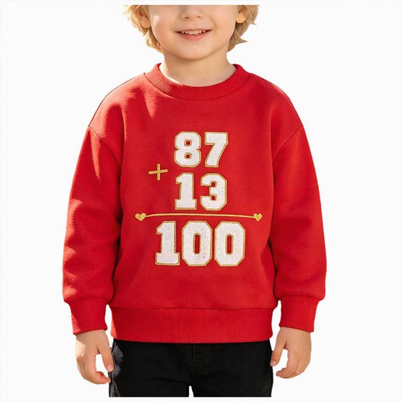 Gerichy Toddler Baby Girl Boy Christmas Tops Crewneck Sweatshirt Long Sleeve Sweater Shirt Pullover Top Fall Clothes 6M-4T
