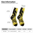 thumbnail image 2 of Vsdgher saucerman Mushroom Forest Crew Socks for Men & Women, Breathable Casual Athletic Ankle Socks, 2 of 6