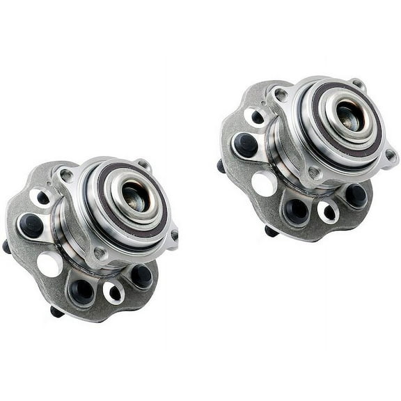 Rear Wheel Bearing Hub Assembly Set of 2 - Compatible with 2011 - 2017 Honda Odyssey 2012 2013 2014 2015 2016