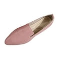 thumbnail image 3 of Women's Textured Leather Loafers, Wide Width Casual Slip-On Flats for Women, Soft Sole Comfort Walking Shoes, Breathable Daily Dress Shoes, 3 of 10