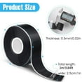 thumbnail image 7 of 2 Rolls Self Fusing Silicone Tape,Happon 9.84ft Grip Tape for Handles,Self Fusing Handlebar Tape,Waterproof Rubber Wrap for Pull Up Bars, Barbells, Dumbbells, 7 of 7