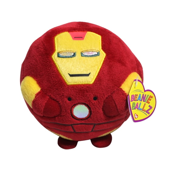 Ty Beanie Ballz Iron Man Plush, Large