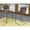 thumbnail image 1 of Dominic 30'' Bar Stool, Set of 2, Brown, 1 of 3