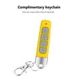 thumbnail image 3 of 433MHz Cloning Code 4 Keys Garage Gate Door Copy Remote Control (1pc Yellow) Ndcxsfigh Para estrenar, 3 of 7