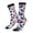 2 Black-1, variant on record rock music Skull Print Adult Socks for Men & Women,Calf Socks, Ankle Socks,Boots Socks,Breathable Casual Sock,Unisex Crew Socks