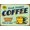 Unframed, variant on Art.com Vintage Design - Fresh Brewed Coffee Art Print by Real Callahan, 16" x 12"