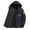 Dark Blue, variant on Mens Jackets Hooded Mid Length Hardshell Jacket Winter Coats for Men Black XXXL