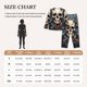thumbnail image 4 of Fotbe Vintage Leaf Flower Skull Conjunto de Pijama de Manga Larga para Mujer con Estampado, Ropa de Dormir de 2 Piezas, Conjunto de Casa Suave y Cómodo con Bolsillos-XX-Large, 4 of 7