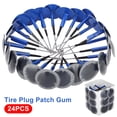 thumbnail image 2 of Ensemble de 24 Pcs de Patchs pour Pneus 36x4 mm Patch de Réparation de Pneu Kit de Bouchon Patch Champignon pour Réparation de Crevaison de Bande de Roulement de Pneu, 2 of 6
