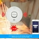 thumbnail image 4 of Sensor Irfora Detector de humo Wifi Sensor de alarma de incendio inteligente Sistema de seguridad inalámbrico Smart Life Tuya APP Control Hogar inteligente para el hogar Cocina / Tienda / Hotel / Fábr Irfora Sensor, 4 of 7