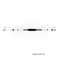 thumbnail image 2 of Cable Chicote Transversal CAHSA Compatible Con Peugeot 307 2.0L 2000 2001 2002 2003 2004 2005, 2 of 6