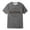 Gray, variant on Men's Summer Casual Letter Print Short Sleeve T Shirt Polyester & Spandex Lightweight Breathable Multiple Sizes