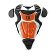 thumbnail image 5 of Wilson C200 Youth Baseball Catcher's Gear Kit - Black/Orange (Ages 7-12), 5 of 7