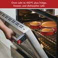 thumbnail image 6 of Farberware Disney Bake with Mickey Mouse 3 Pcs Nonstick Head Cake Pan Set, Dishwasher Safe and Oven Safe to 450°F, Red, 6 of 13