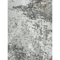 thumbnail image 6 of EORC Ivory / Beige Hand Knotted Wool Transitional Modern Rug, 7' x 9', 6 of 8